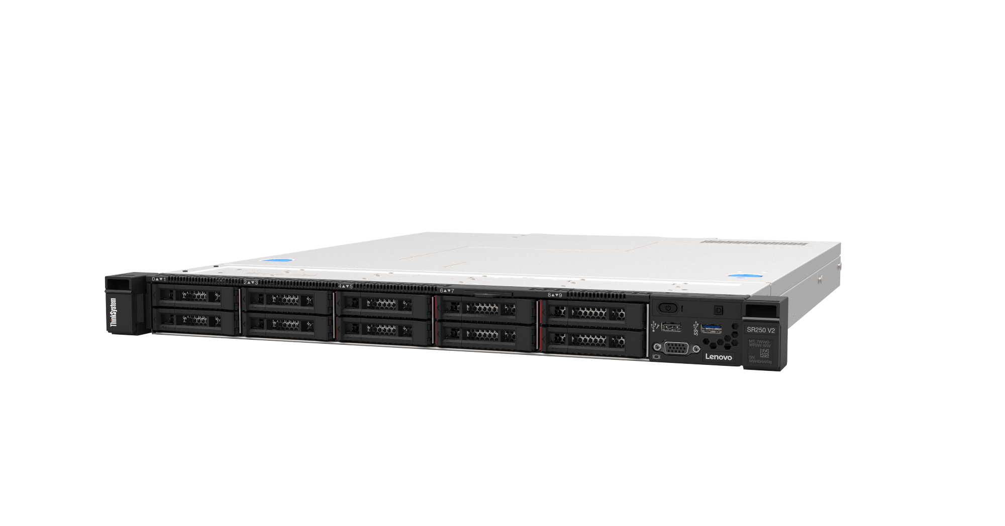 Сервер Lenovo ThinkSystem SR250 V2,  1xIntel Xeon E-2388G 8C 3.2GHz 95W,  1x16GB 2Rx8,  SW RD,   1x450W,  XCC Enterprise (7D7QA01PEA)