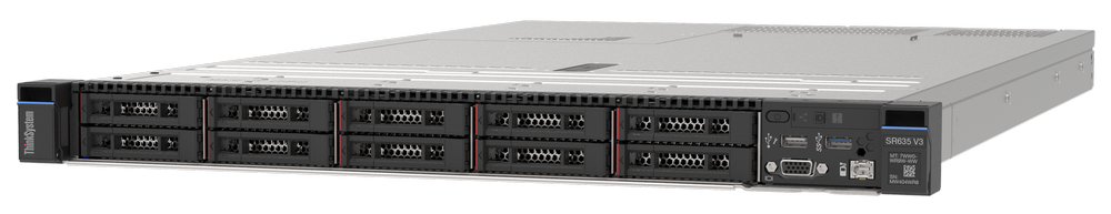 Сервер Lenovo ThinkSystem SR635 V3 Server 9354P 64GB (7D9GA00SEA)