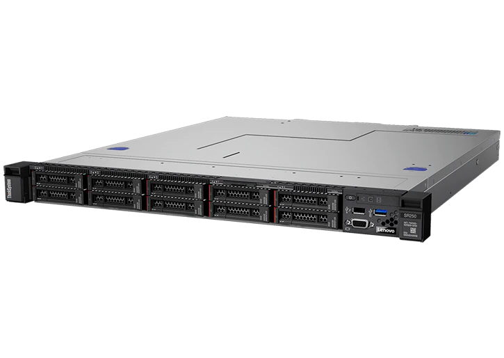Сервер Lenovo ThinkSystem SR250,  1xIntel Xeon E-2234 4C 3.6GHz 71W,  1x16GB 2Rx8,  SW RD,   1x300W,  ThinkSystem SR250/SR150 Slide Rail Kit (7Y51A07A