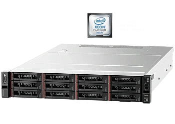 Сервер Lenovo ThinkSystem SR590,  1xIntel Xeon Silver 4208 8C 2.1GHz 85W,  1x32GB 2Rx4,  ThinkSystem RAID 9350-8i 2GB Flash PCIe 12Gb Adapter,   1x750