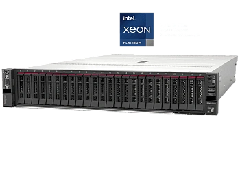 Сервер Lenovo SR650 V2 Xeon Silver 4314 (16C 2.4GHz 24MB Cache/135W), 64GB (1x64GB, 3200MHz 2Rx4 RDIMM), 8 SAS/SATA, 9350-8i 2GB, 1x750W Titanium, 5 S