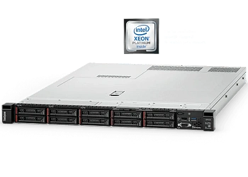 Сервер Lenovo SR630 Xeon Silver 4210R (10C 2.4GHz 13.75MB Cache/100W) 32GB 2933MHz (1x32GB, 2Rx4 RDIMM), O/B, 9350-8i, 1x750W Titanium, XCC Enterprise