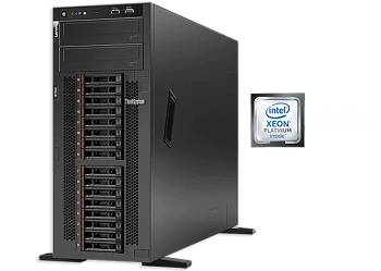Сервер Lenovo ThinkSystem ST550,  1xIntel Xeon Silver 4208 8C 2.1GHz 85W,  1x16GB 2Rx8,  ThinkSystem RAID 9350-8i 2GB Flash PCIe 12Gb Adapter,   1x750