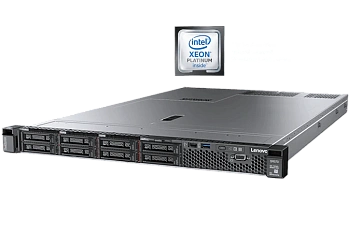 Сервер Lenovo ThinkSystem SR570,  1xIntel Xeon Gold 6210U 20C 2.5GHz 150W,  8x32GB 2Rx4, 2x3.84TB SSD,  8x7.68TB SSD,  430-16i SAS/SATA 12Gb HBA,   2x