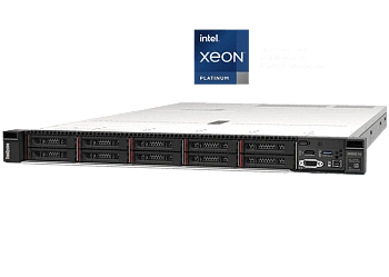 Сервер Lenovo SR630 V2 Xeon Silver 4314 (16C 2.4GHz 24MB Cache/135W), 32GB  (1x32GB, 3200MHz 2Rx4 RDIMM), 8 SAS/SATA, 9350-8i, 1x750W Platinum, 6 Stan