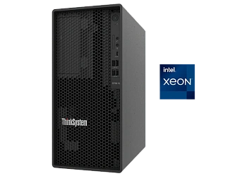 Сервер Lenovo ThinkSystem ST50 V2,  1xIntel Xeon E-2324G 4C 3.1GHz 65W,  1x16GB 2Rx8, 2x2TB 7200,  SW RD,   1x500W (7D8JA007EA)