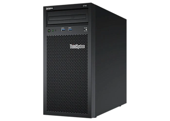Сервер Lenovo ST50 Xeon E-2224G  (4C 3.5GHz 8MB Cache/71W), SW RAID, 2x2TB SATA Consumer Drives, 1x16GB, 250W, HH DVD Writer, 3 year (7Y48A049EA)